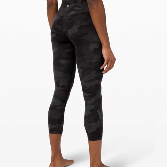 Lululemon Align High-Rise Legging 25" - Heritage Camo Deep Coal - Size 6 - Picture 3 of 10